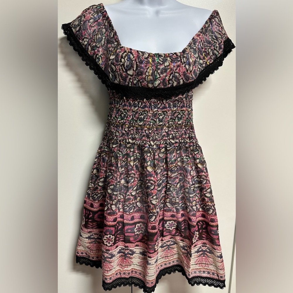 Raga Anthropologie floral Mini or Top NWT